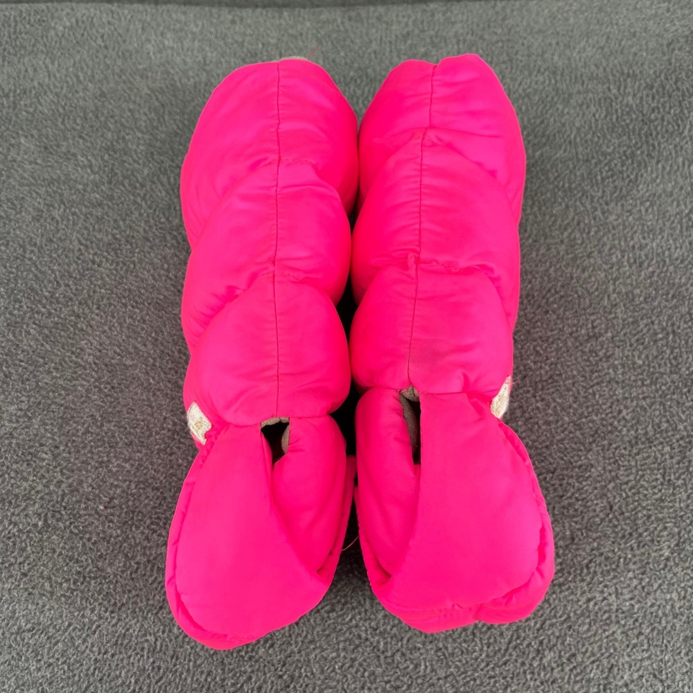 7 A.M. Enfant WarMMuffs Stroller Mittens Women OS Neon Pink Puffer Fleece HM212 - Picture 7 of 9